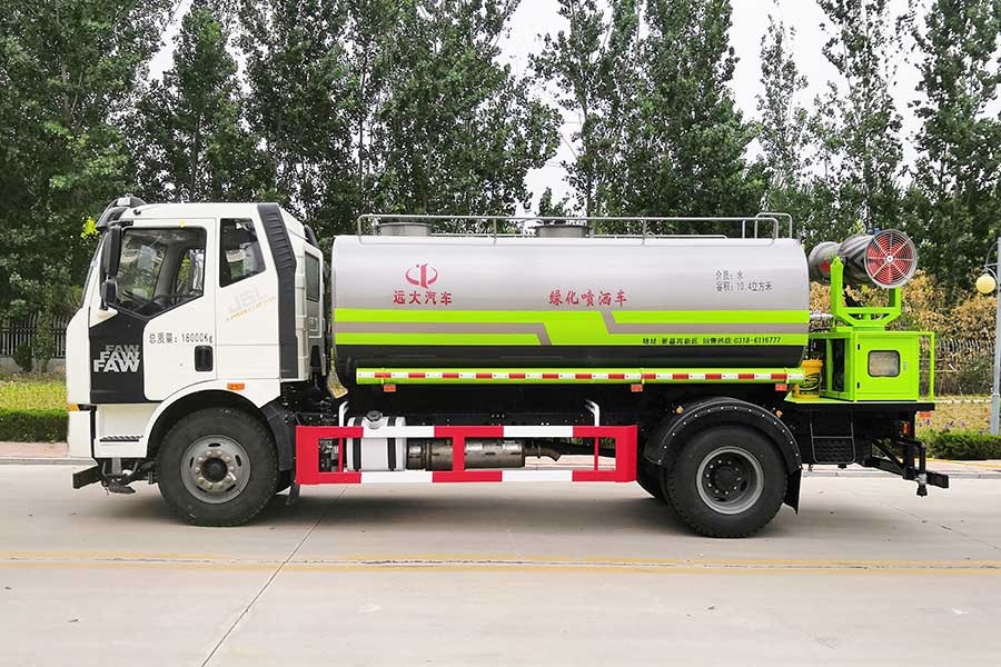 10方綠化噴灑車YYD5180GPSC6(正左)