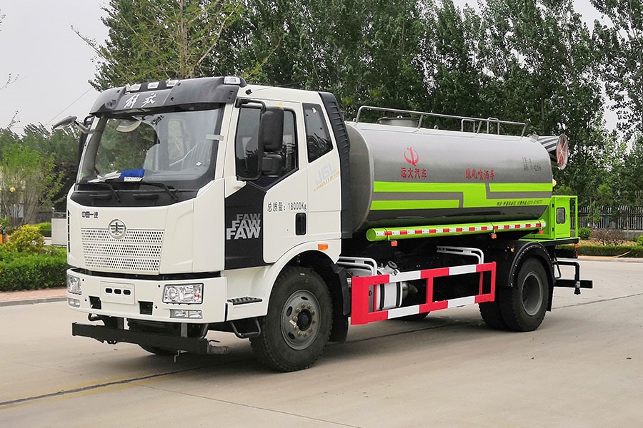 10方綠化噴灑車YYD5180GPSC6(左45°)