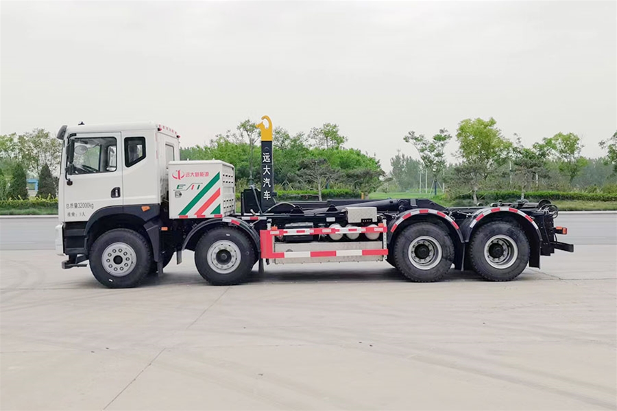 純電動(dòng)車(chē)廂可卸式垃圾車(chē)